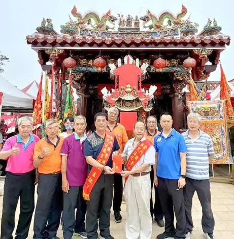 金湖林兜伍德宮擴大作醮!鎮長陳文顧率團祈福 場面莊嚴