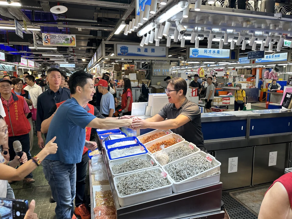 中秋前夕巡察環南市場!蔣萬安出招穩菜價 宣布明(116)年推2大利多