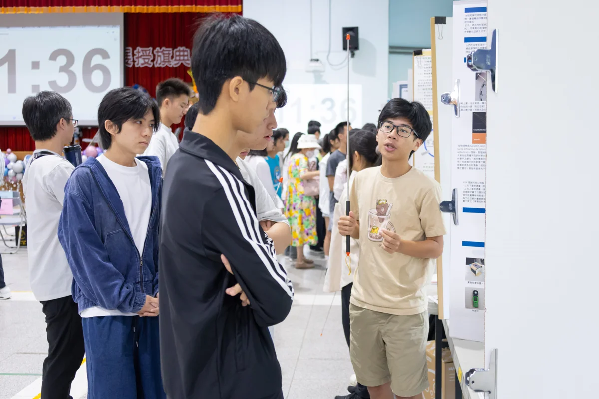 臺北50件特優作品出線!第66屆全國科展代表隊授旗 蓄勢待發