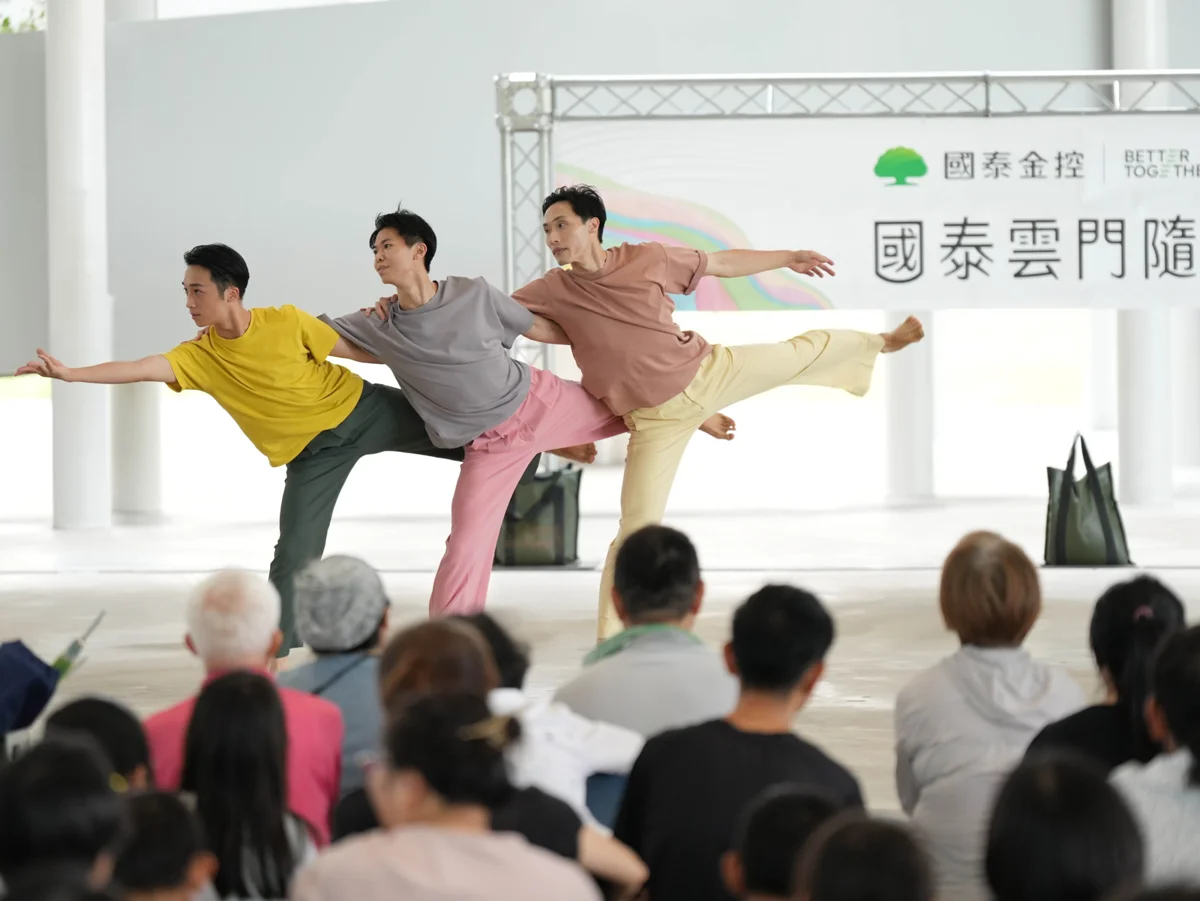 雲門舞集現身台中綠美圖！「與雲門共舞」逾兩千人同歡，週末再加碼一場