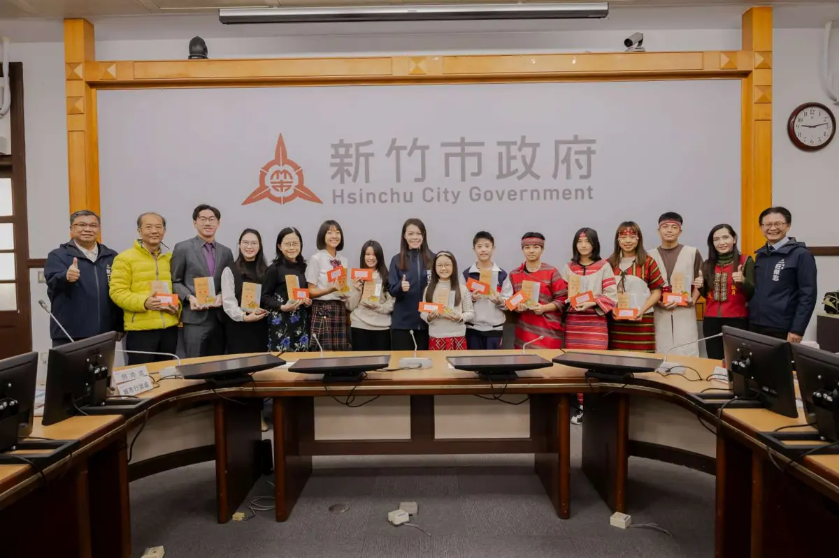 竹市語文競賽全國奪12特優!市長高虹安親自頒獎 讚「新竹之光」