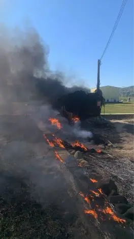銅鑼竹林工寮陷火海!消防急派15人馳援 半小時驚險滅火