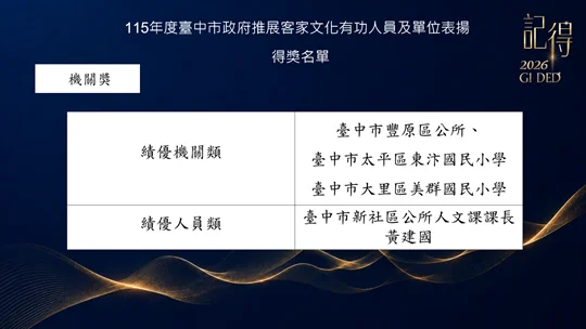 圖片來源:臺中市政府