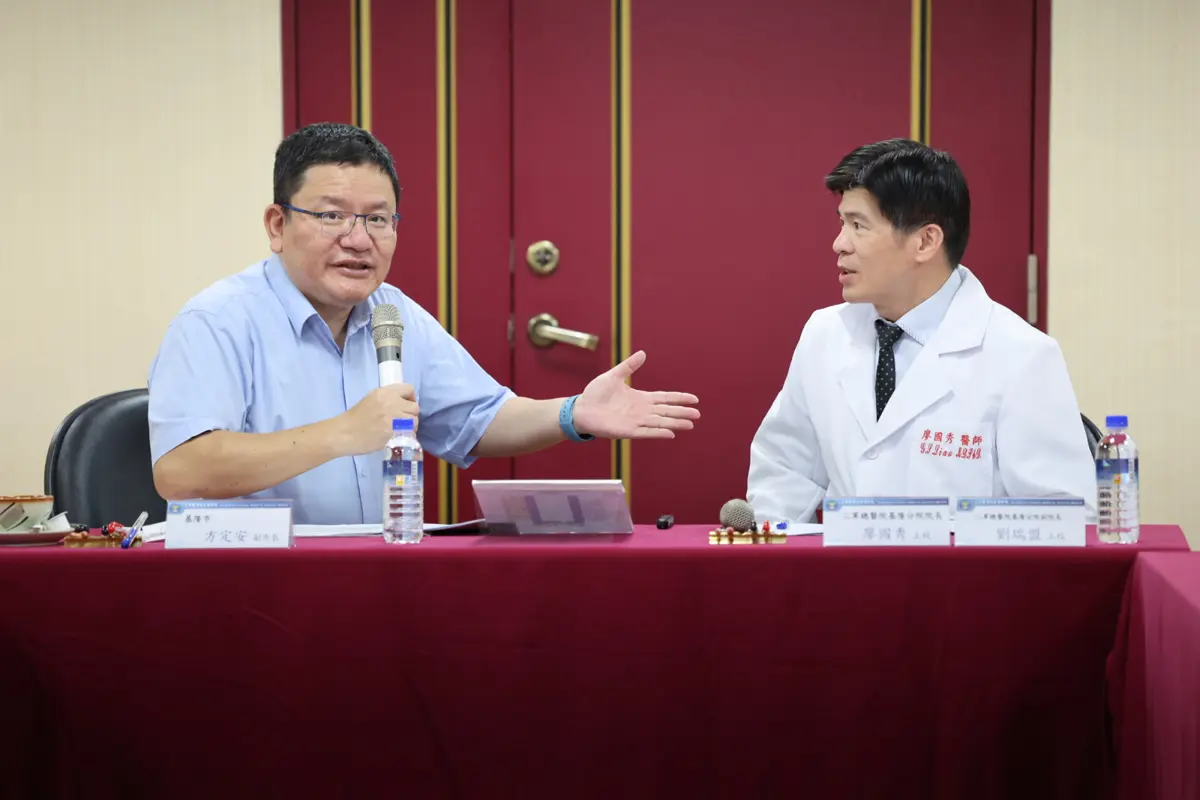基隆醫療升級!三總分院新大樓增150床,副市長方定安視察力挺