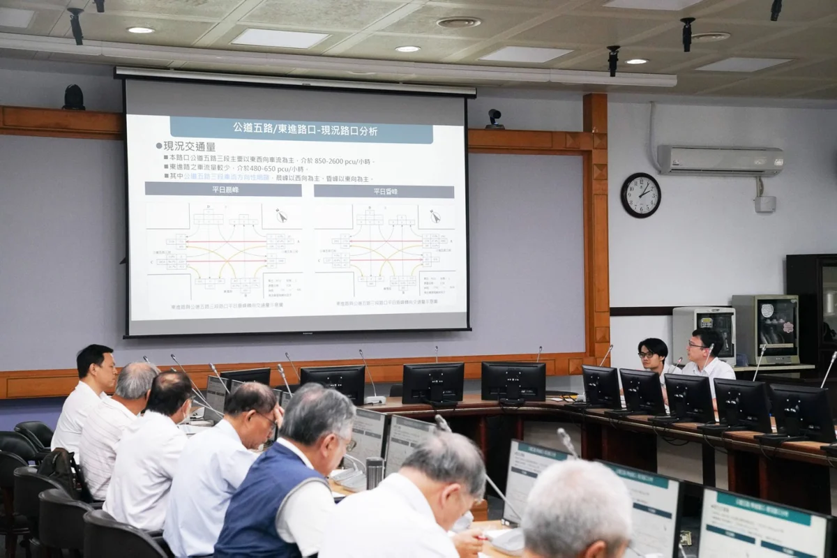 終結自撞熱點!公道五路與東進路口將改善動線