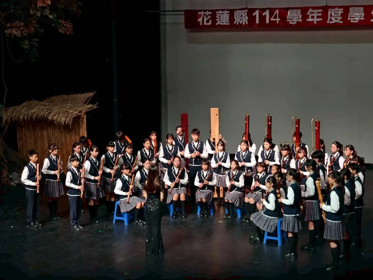 花蓮之光!中正、國風兩校直笛團出征日本,挑戰2026大阪國際木笛大賽