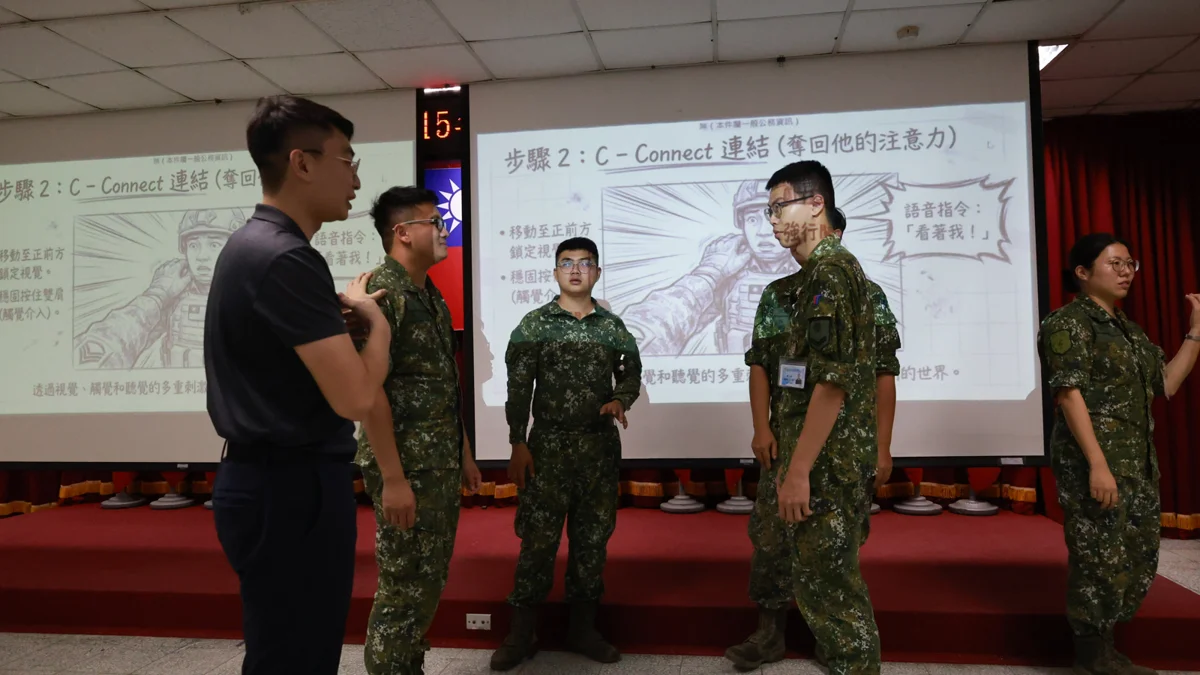 高壓環境如何自處?台南後備指揮部傳授「iCOVER」秘訣強化心理韌性