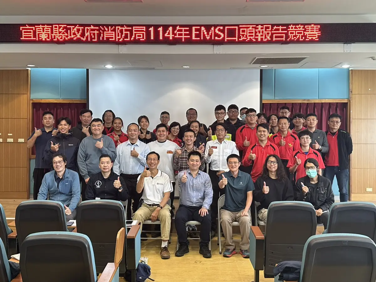 宜蘭消防救護競賽首登場!救護員自製「骨針教具」奪冠 盼提升到院前存活率