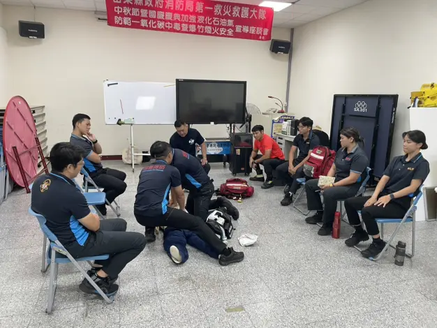 分秒必爭!苗栗消防實戰演練救護日常 揭露CPR關鍵時刻