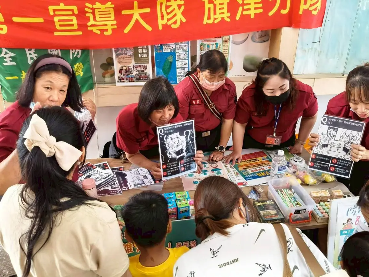 圖片來源:高雄市政府消防局-新聞稿