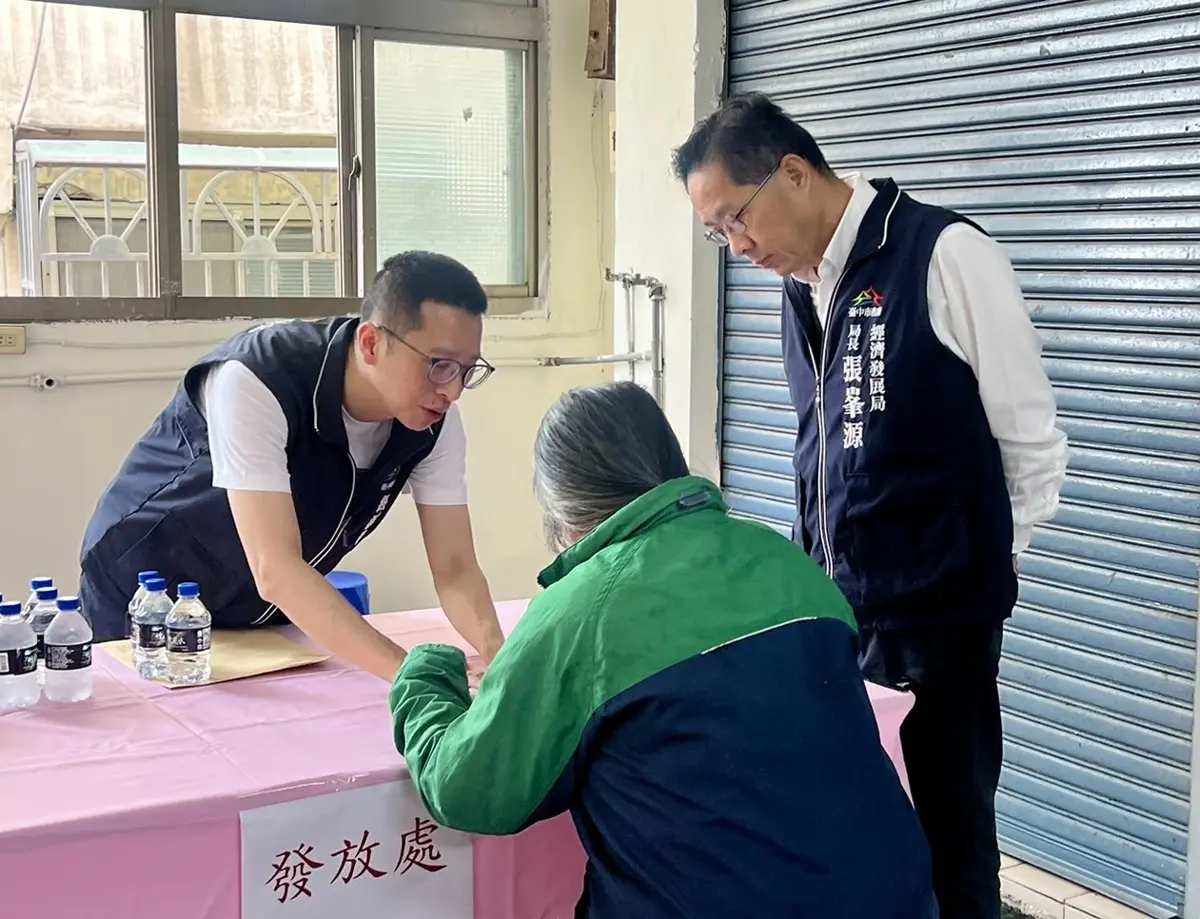 台中豬肉攤商領錢了!市府豪發294萬紓困金,每攤1.5萬助度難關