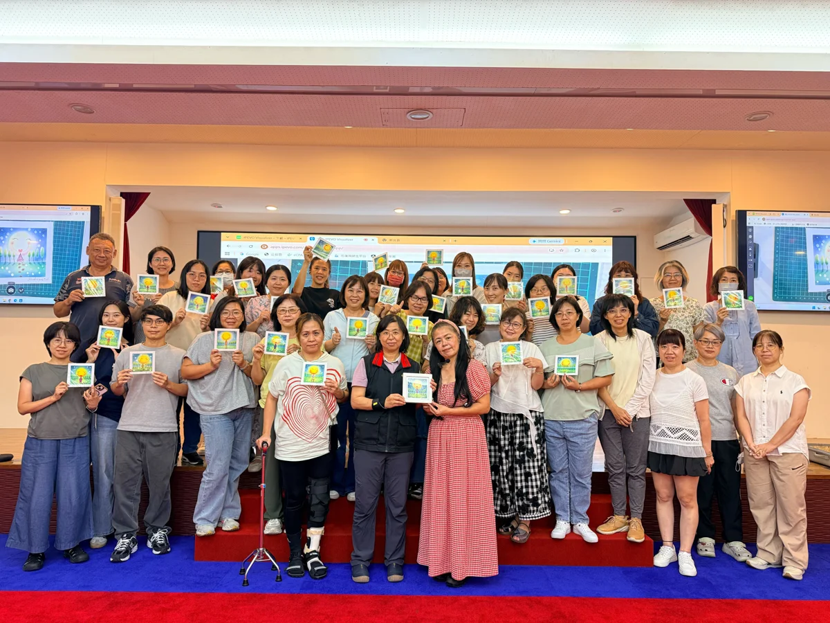 花蓮縣府出招挺員工!中秋粉彩手作課助30公僕紓壓