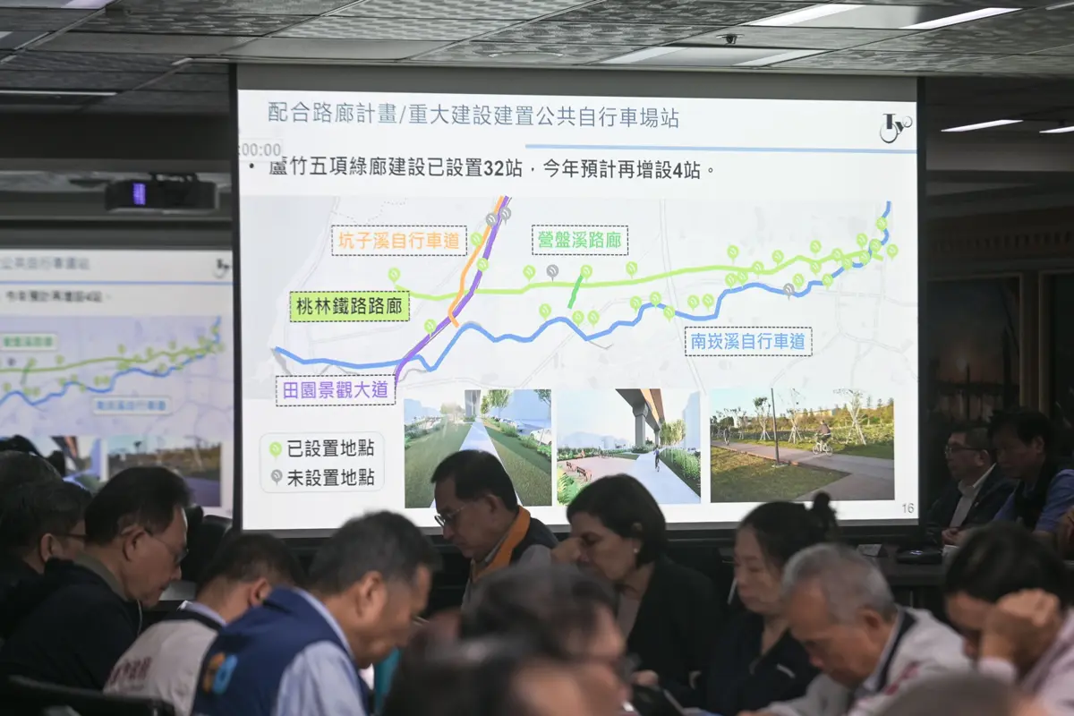 桃園市新推自行車通勤計畫 打造低碳城市未來