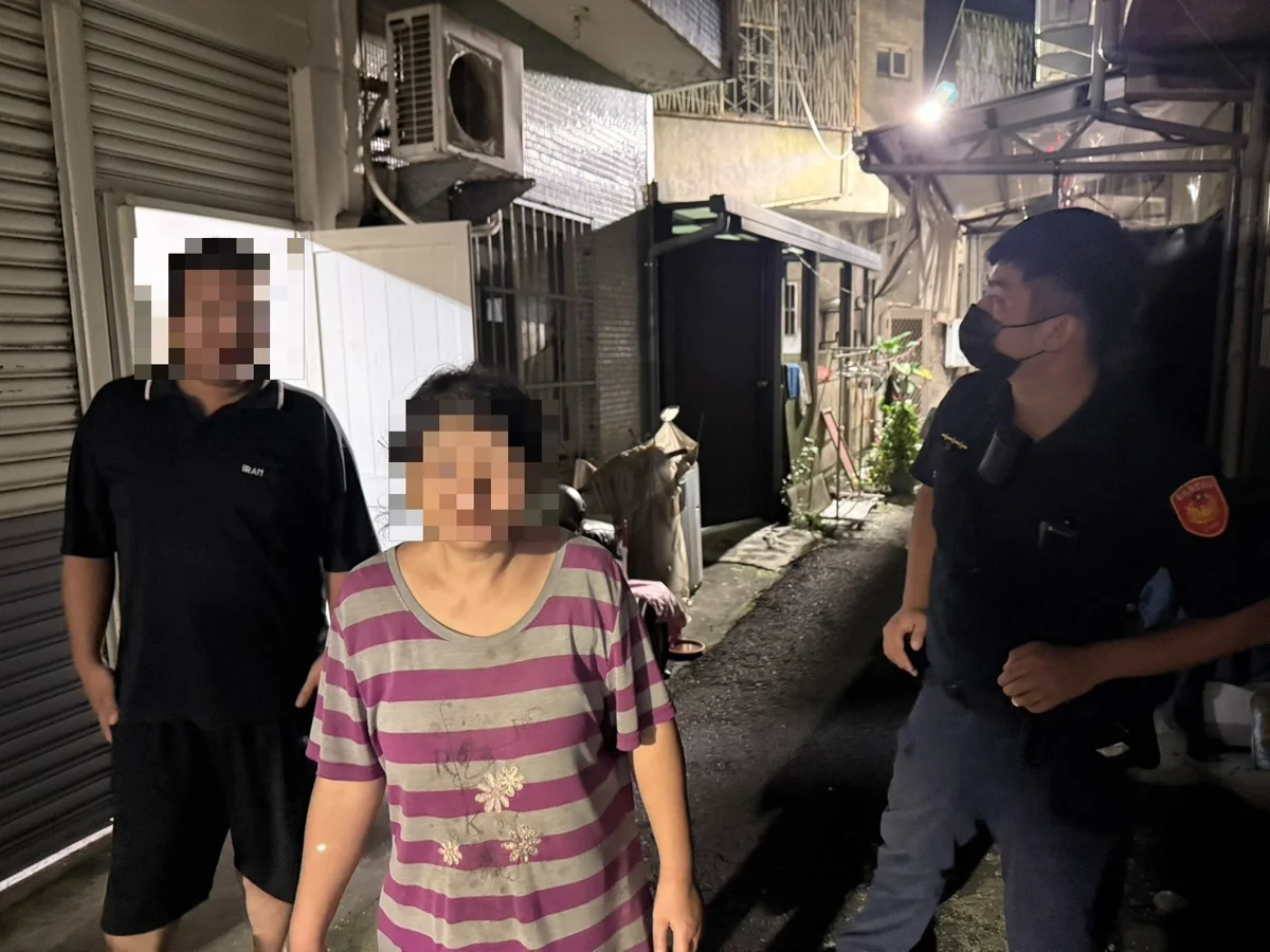 彰化員林老婦探班迷途街頭!暖警貼心安置助母子平安團圓