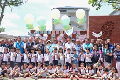 后里森林公園「搖籃遊戲場」再升級!全台最多31座吊床、大型遮陽棚完工啟用