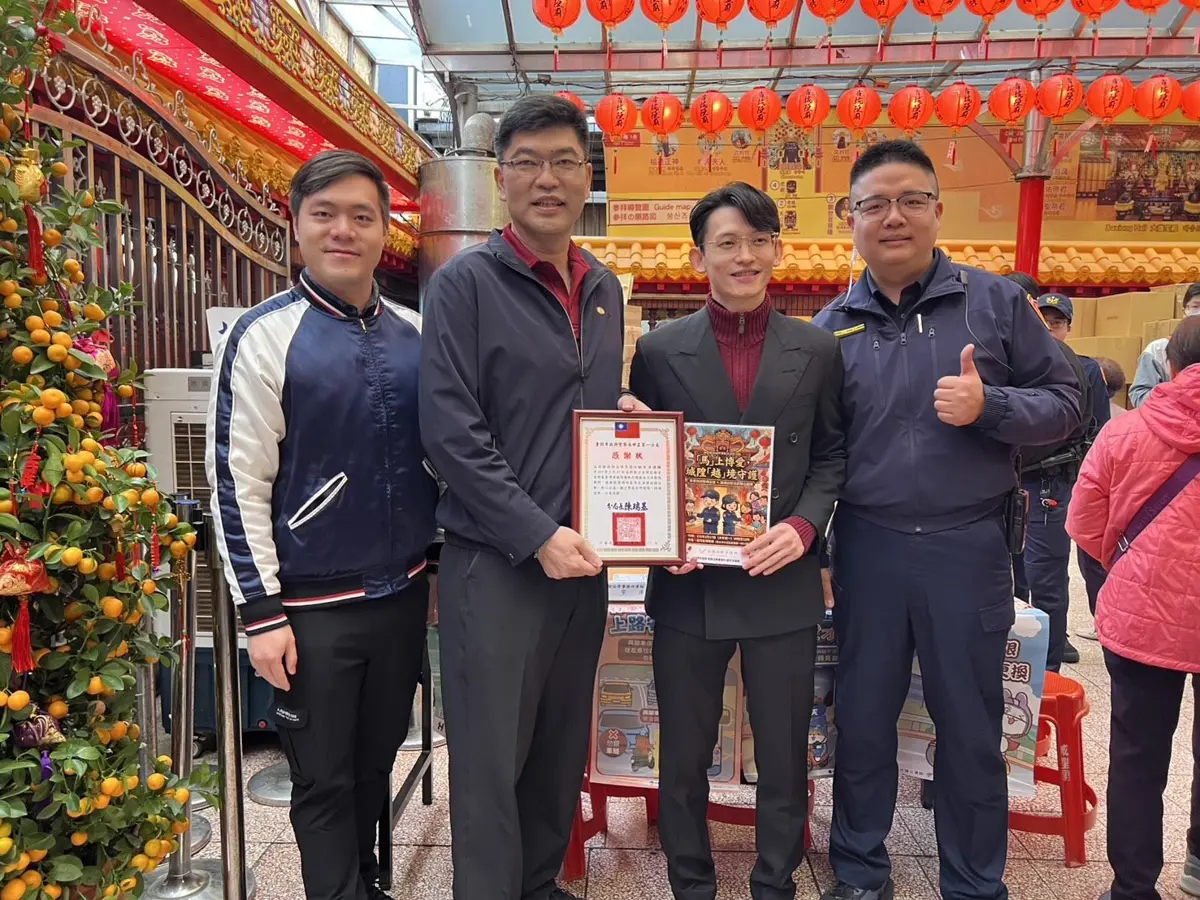 中正區城隍廟走春好安心!警設機動派出所 還有越南語服務超暖心