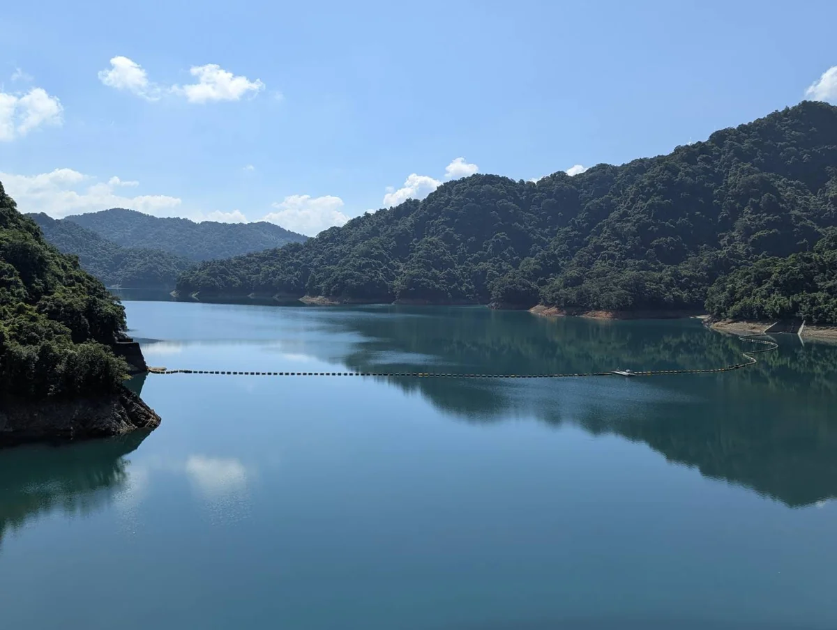 白海豚颱風逼近!翡翠水庫化身「超大滯洪池」 預留3成庫容嚴陣以待