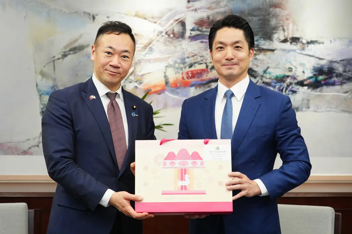 蔣萬安會見日本國會議員 聚焦AI產業與體育交流