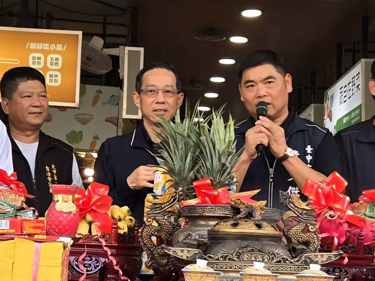 告別買菜滿頭大汗！大甲第二市場斥資2500萬裝冷氣 打造台中示範場域