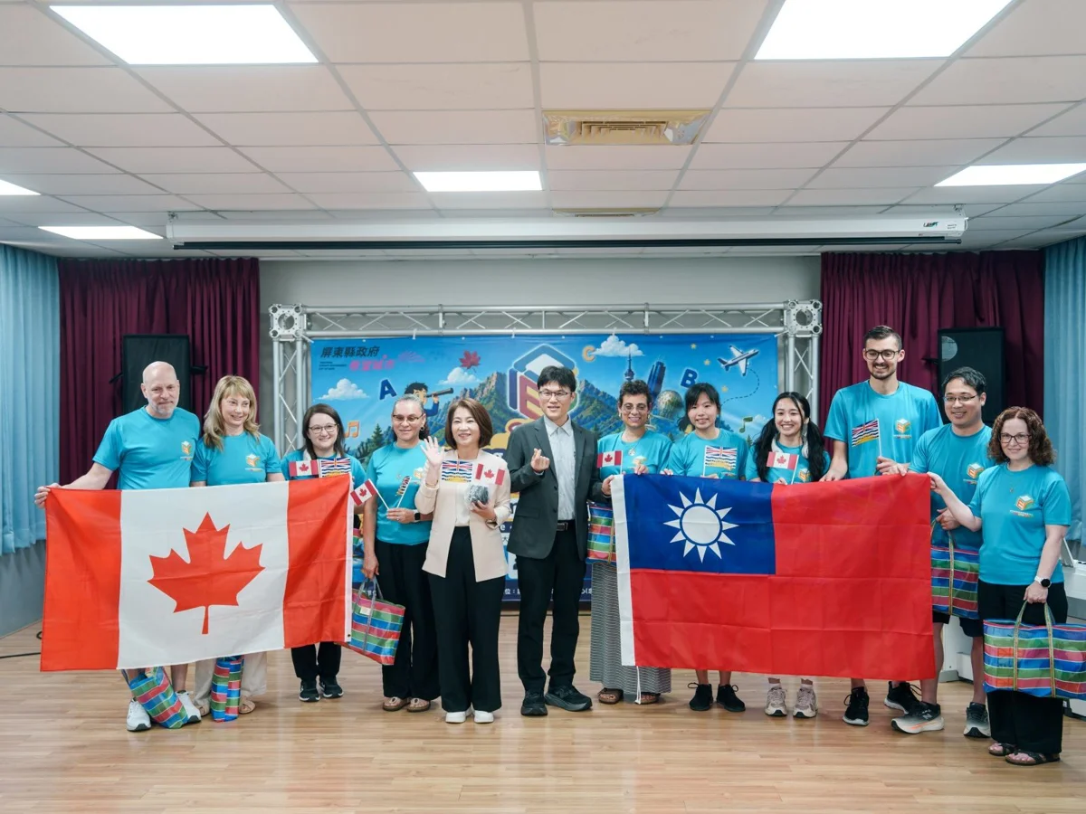 不出國也能體驗加拿大文化！屏東首辦雙語暑期營隊 120名學子開口說英語