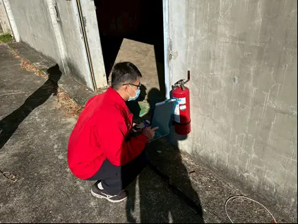 春節前夕防患未然!苗栗頭屋消防突擊檢查爆竹倉庫,嚴防「不定時炸彈」
