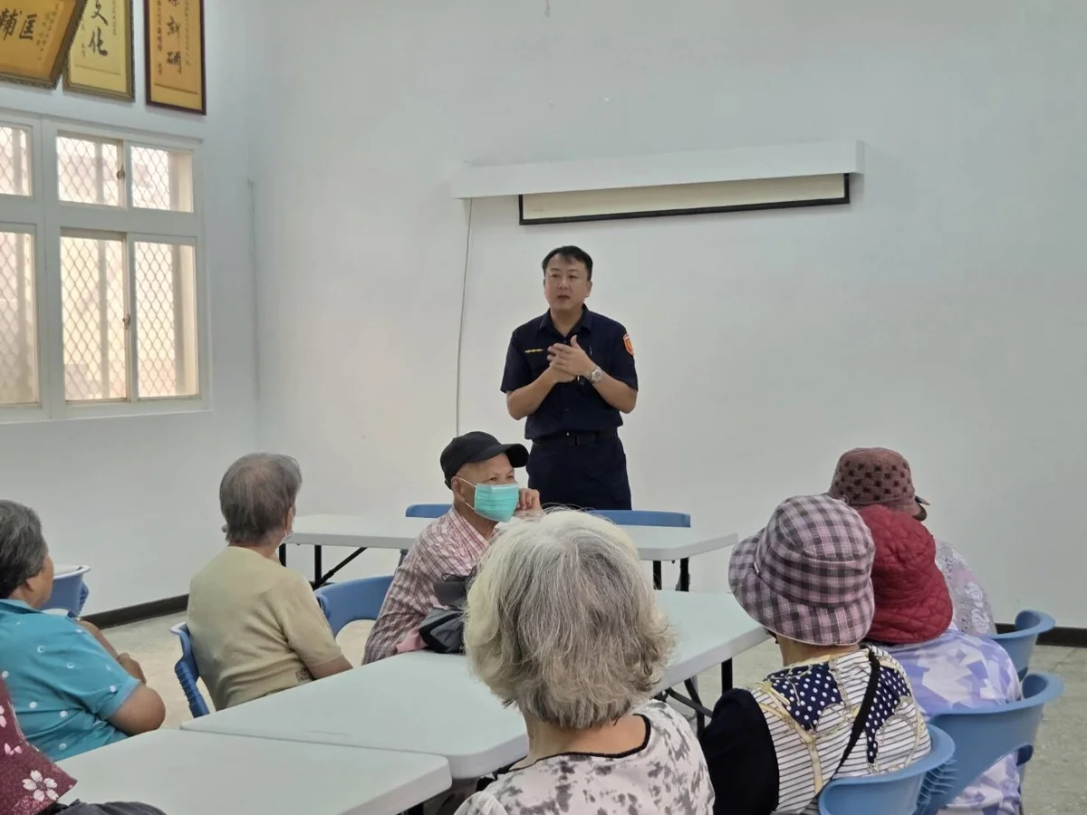 暑假防詐大作戰!白沙警前進社區 邀阿公阿嬤化身「金孫守護者」