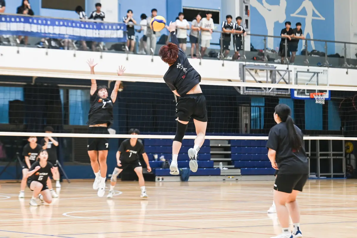 中原大學見證排球熱潮 桃園學子齊聚賽場