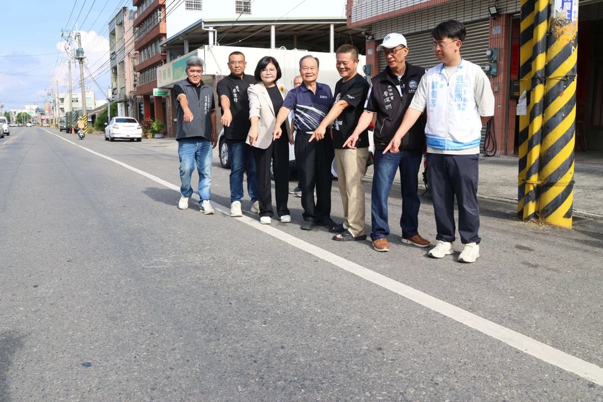 告別跳動路面與昏暗照明!雲林縣府砸1744萬全面升級二崙鄉道路