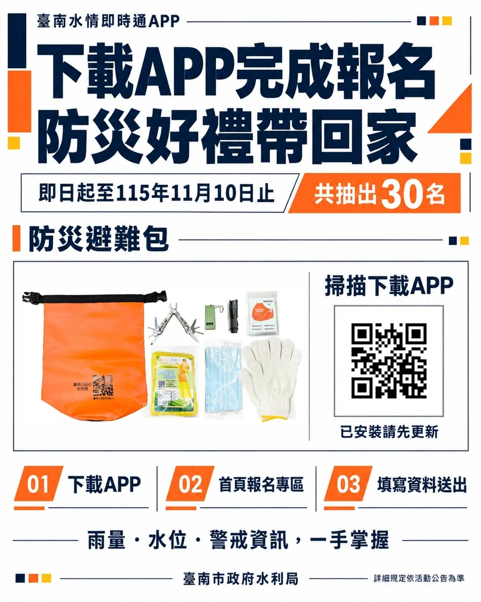 圖片來源:臺南市政府