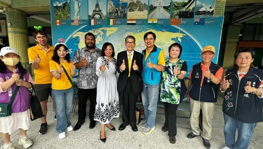 北投文化國小變身地球村!英語嘉年華玩真的,連貝里斯、帛琉都來了