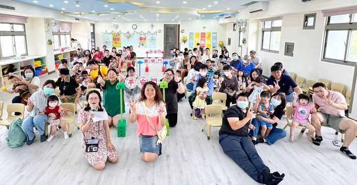 金城鎮古城國小附幼迎新樂!親子闖關助新生適應校園大公開