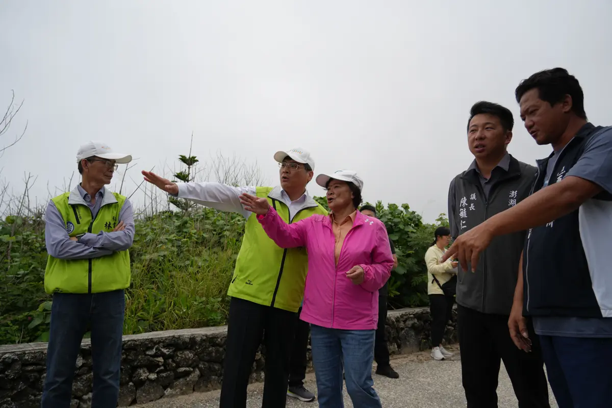 西嶼建設總體檢！副縣長林皆興允諾：雙曲橋、203縣道、活動中心將全面改善