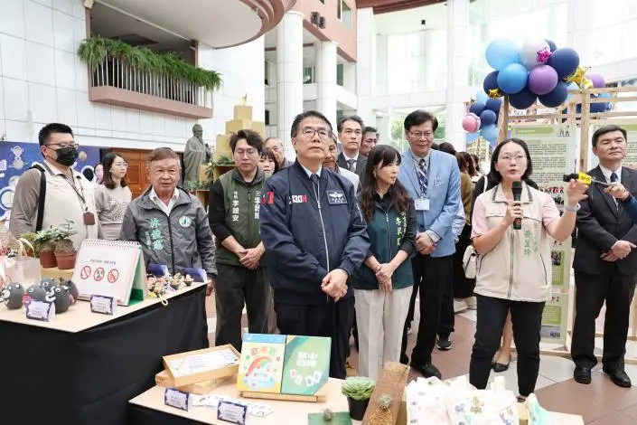 台南「健康宇宙城」開展!日本高校生驚喜現身體驗,黃偉哲:深化台日友好情誼