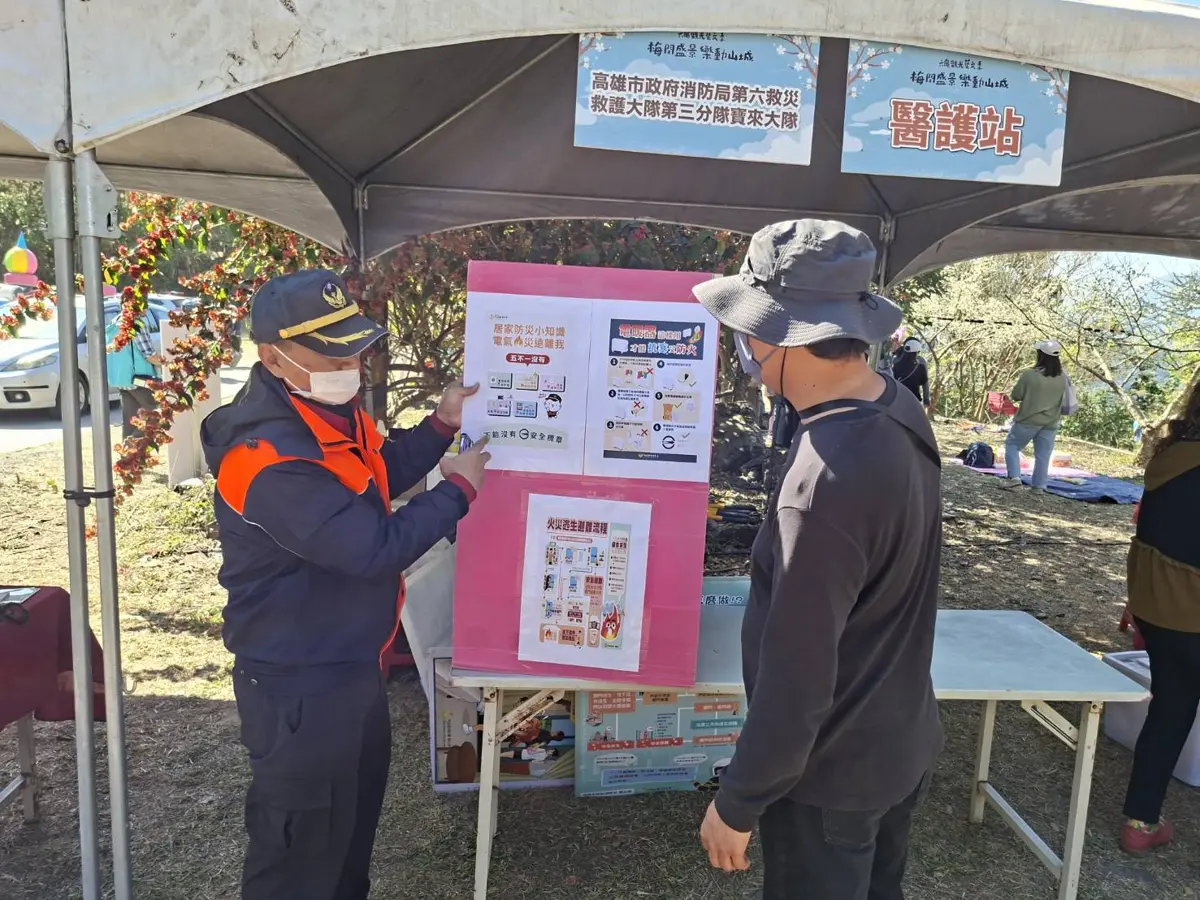 圖片來源:高雄市政府消防局-新聞稿