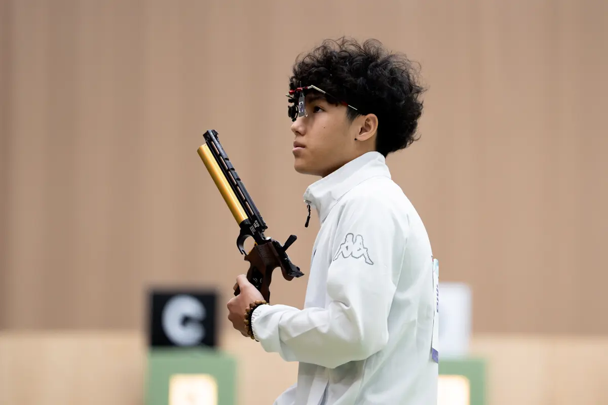 全障運射擊三連霸！桃園神槍手許明睿劍指2028洛杉磯奧運