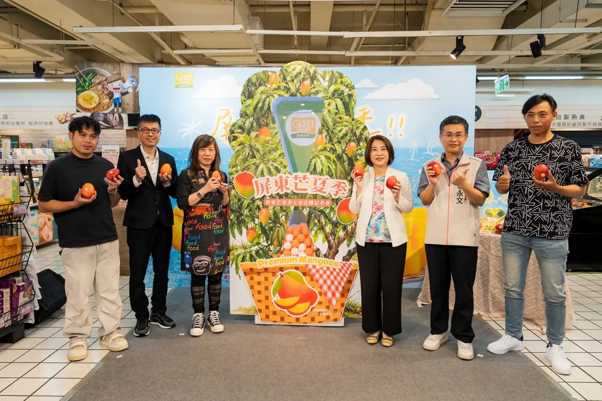 盛夏必吃!屏東愛文芒果甜蜜登場 家樂福強勢上架掀搶購潮