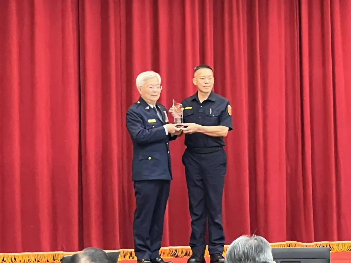 金門之光!金寧分駐所長辛西漢獲警政署表揚,榮膺全國好人好事楷模