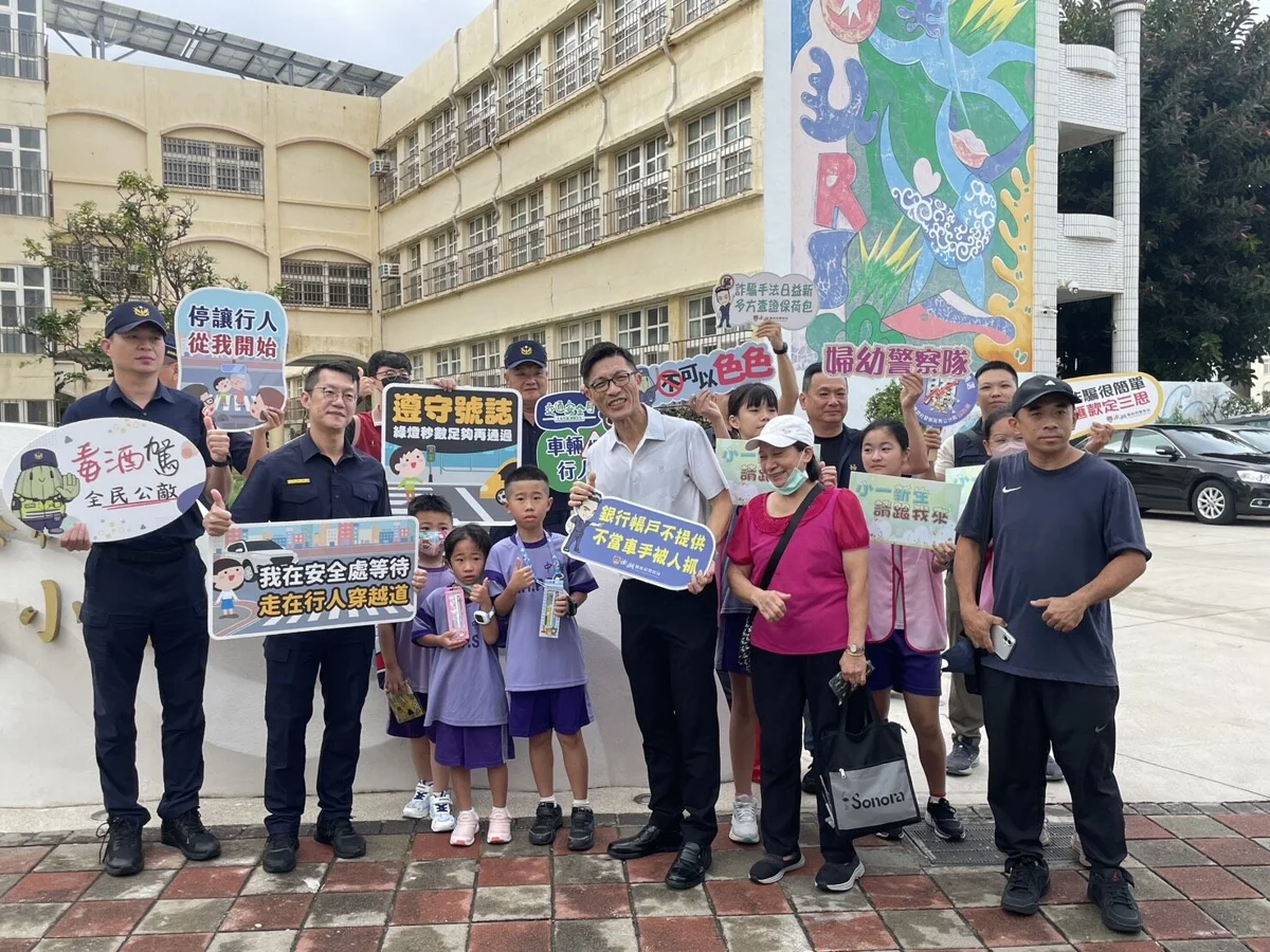 開學日守護學童安全！澎湖警方全面啟動「護童勤務」