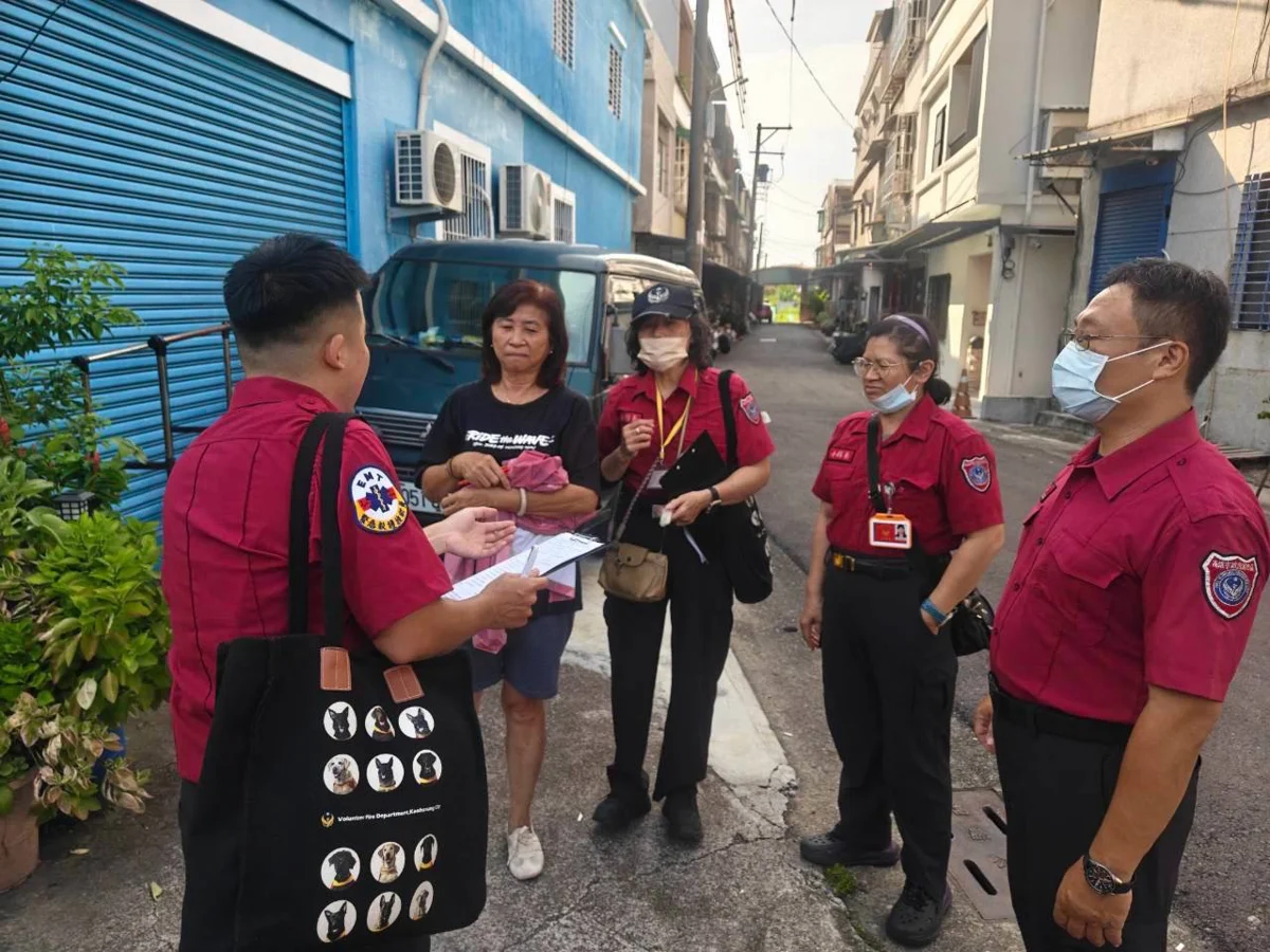 圖片來源:高雄市政府消防局-新聞稿