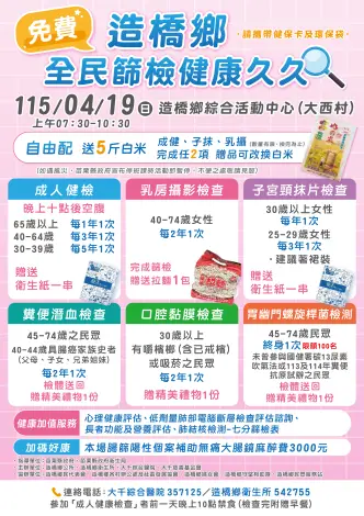 圖片來源:苗栗縣政府