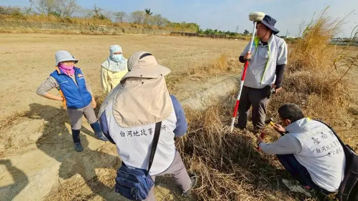 凱米颱風重創後壁農田!白河地所力拼春節前完成鑑界 助60公頃農地復耕