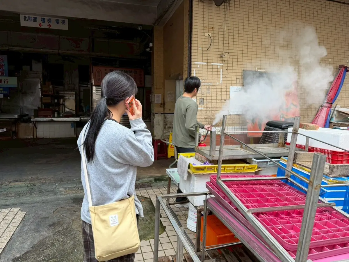 澎湖年貨採買安心逛!消防局進駐北辰市場實兵演練 模擬窄巷救災