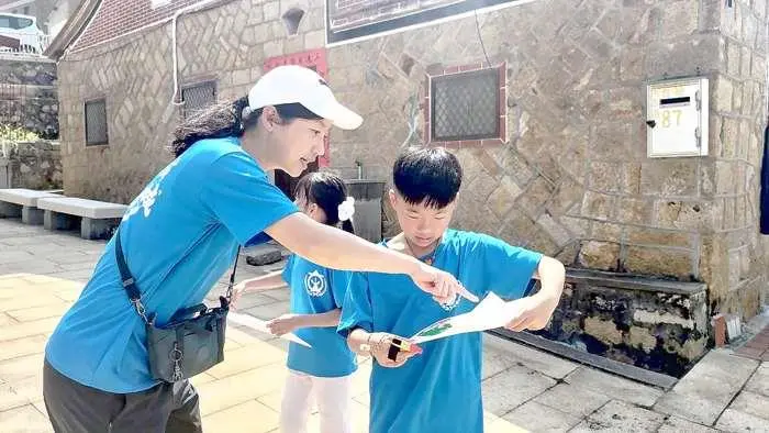古崗社區特色學習:古城國小定向越野活動