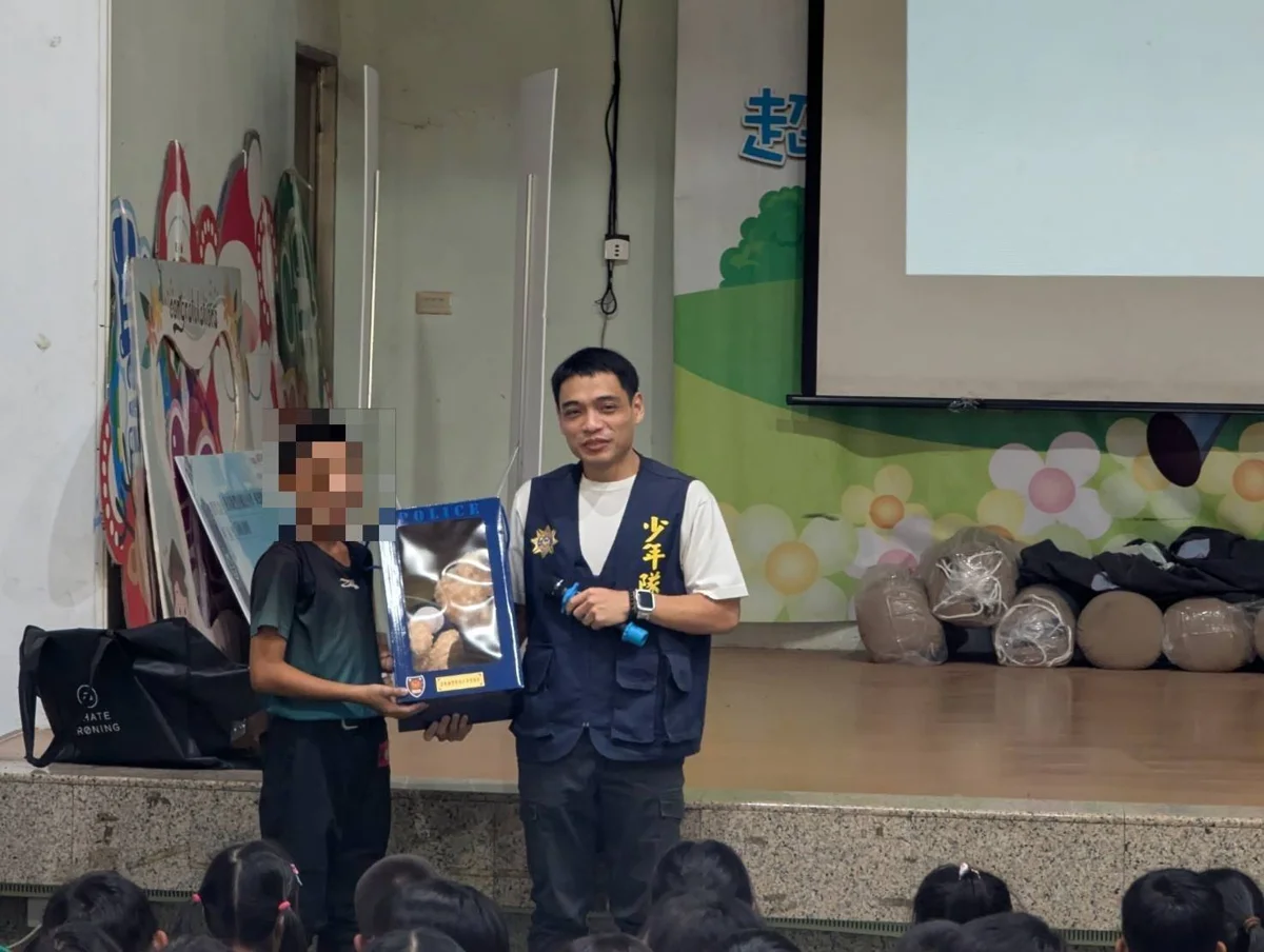 臺東警深入豐田國小!反毒防詐宣導 守護學童安全