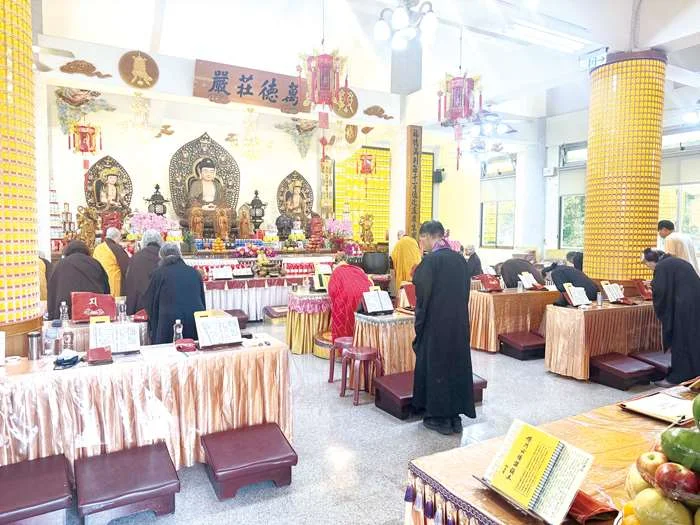 金門福慧寺舉辦連三天「報恩超薦法會」!法師領眾祈福度中元