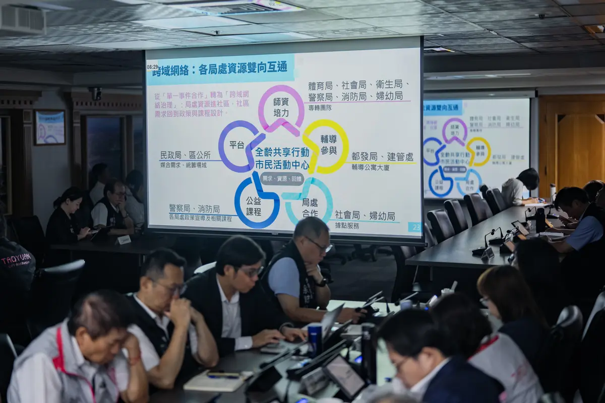 桃園市民活動中心大變身!線上租借、智慧管理,打造跨齡共享生活圈