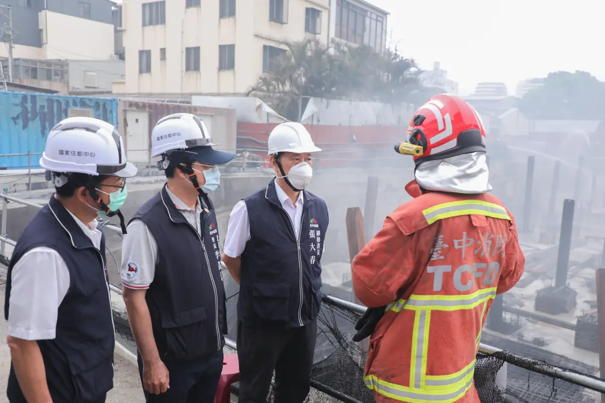 北屯社宅工地大火釀空污!中市府重罰最高500萬、勒令停工究責