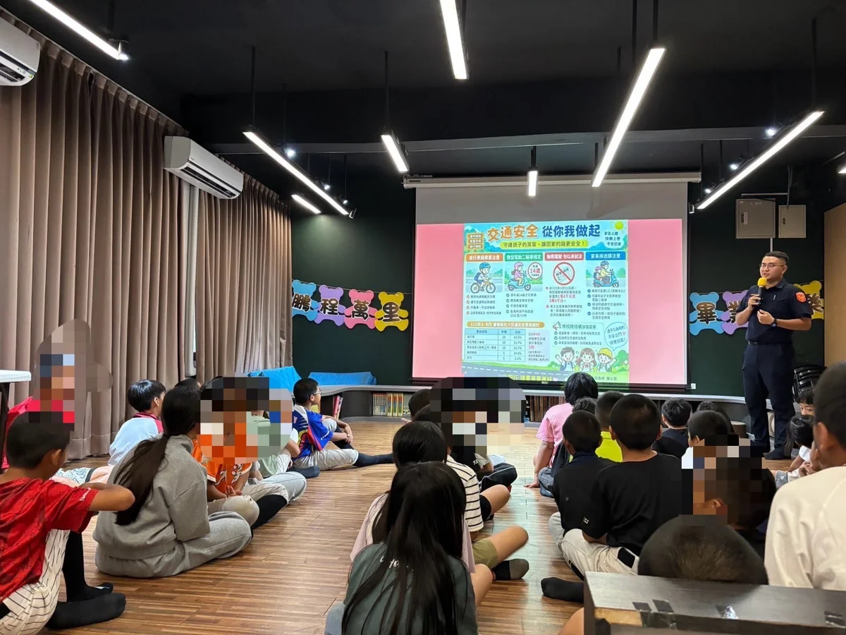 網路交友陷阱多！大武警前進大溪國小 教導學童拒絕私密影像外流