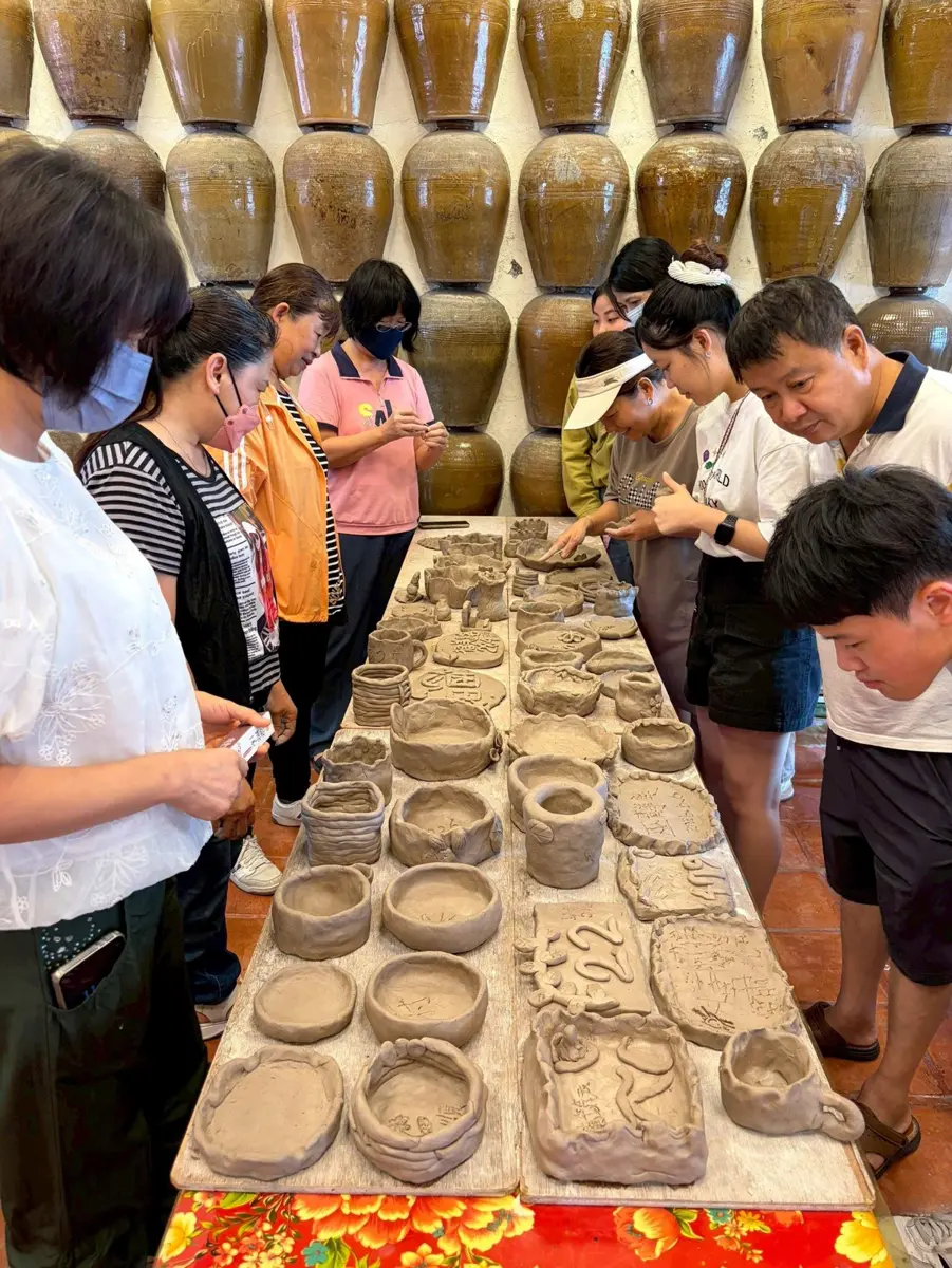 美濃陶藝飄溫情！新住民手捏泥土 捏出在地新連結
