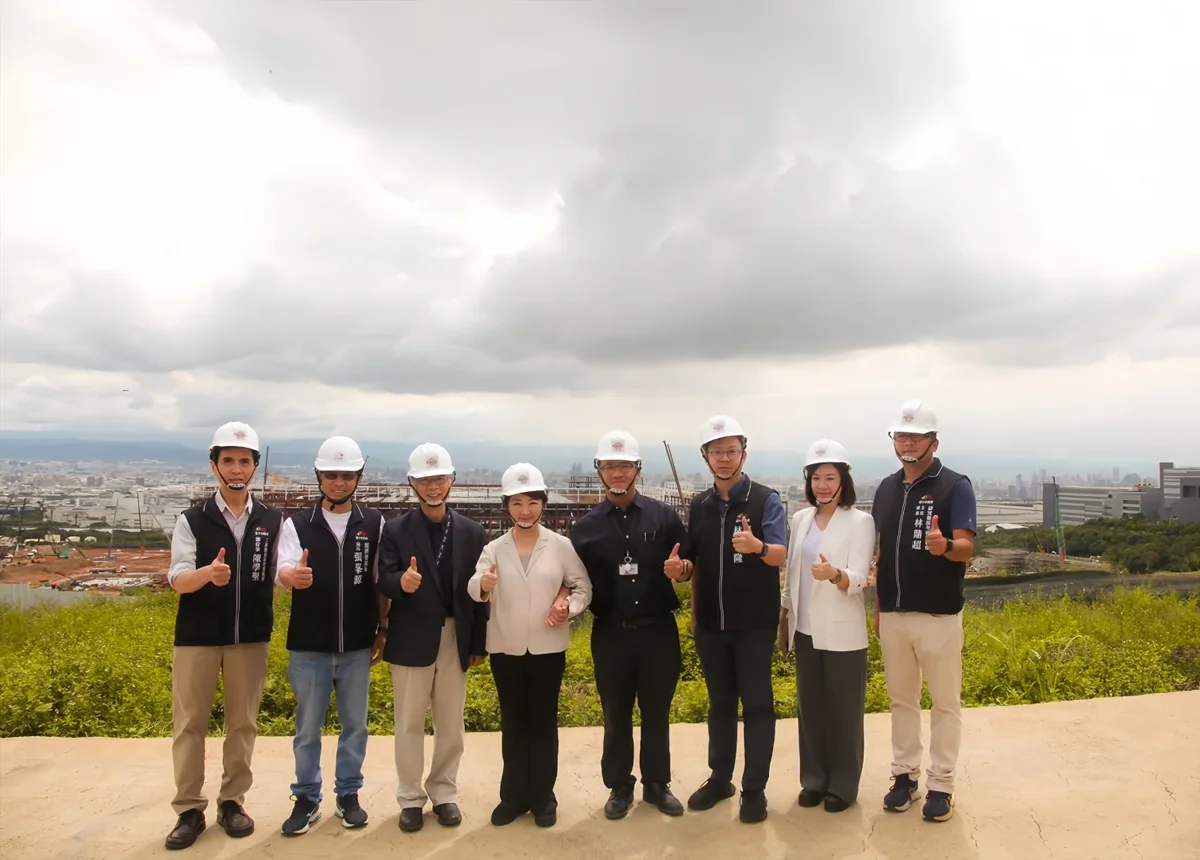 台積電中科1.4奈米新廠進度超前！盧秀燕視察：預估創造4,500個就業機會